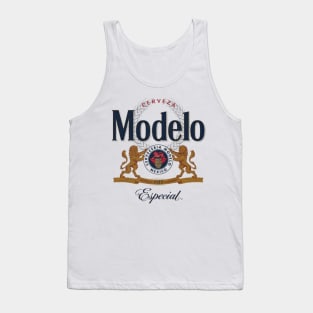 Modelo Especial cerveza Tank Top